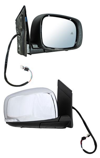 ESPEJO CARAVAN/ TOWN & COUNTRY 08-19 ELECT CROM C/DESEMP C/DIRECC C/SENS PUNTO CIEGO 9 PINES PWY DER