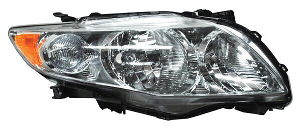 FARO COROLLA 09-10 FONDO CROMADO TYC DER