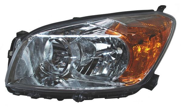 FARO RAV4 09-12 FONDO CROMADO TYC IZQ