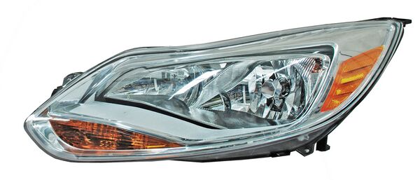 FARO FOCUS 12-14 FONDO CROMADO C/FOCOS ALD93 TYC IZQ 28610