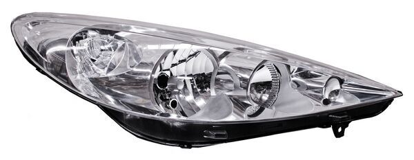 FARO PEUGEOT 207 08-13 FONDO CROMADO TYC DER 28704 980.08