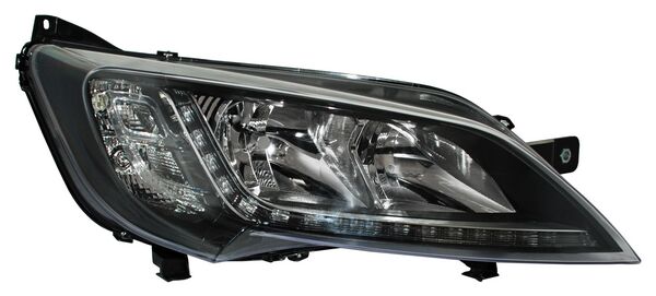 FARO FIAT DUCATO/ MANAGER 15-19 C/LUZ DE DIA CARGO VAN FONDO NEGRO C/MOTOR TYC1 DER