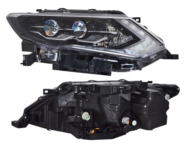 FARO XTRAIL 18-22 EXCLUSIVE ELECT C/MOTOR LEDS TYC1 DER
