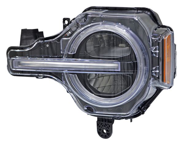 FARO BRONCO 21-25 C/LUZ DE DIA C/REFLEJANTE AMBAR TYC1 IZQ