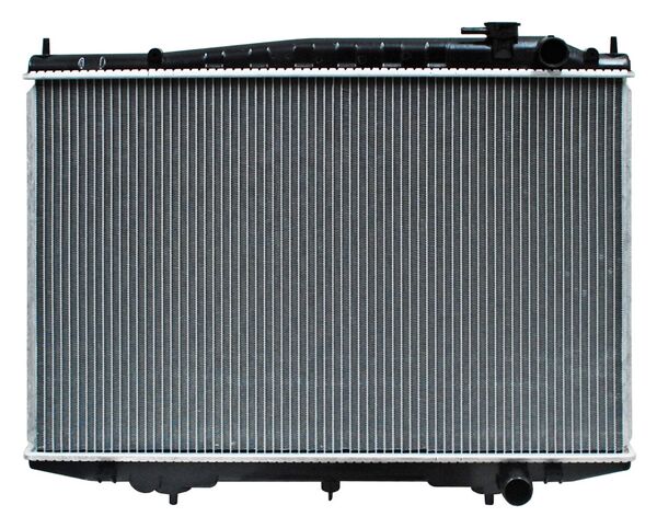 RADIADOR NISSAN PU D22 08-15/ FRONTIER/ XTERRA 00-04 STD L4 2.4 GAS 17 2/3X 27 1/5 ALUMINIO SOLDADO SISSOKO NZL 892