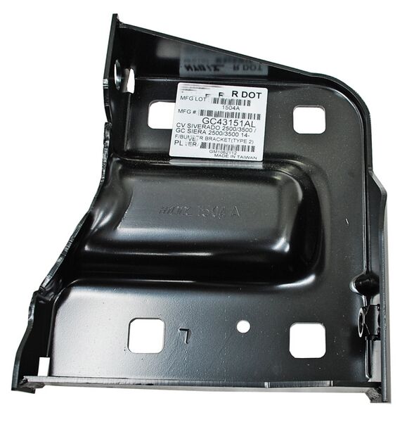 BRAZO DEFENSA DEL CHEV PU/ GMC PU 15-16 SIERRA 2500/ 3500 SOPORTE BBBB DER