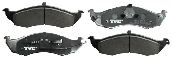 BALATA DEL QUEST 93-02 SEMIMETALICA JGO