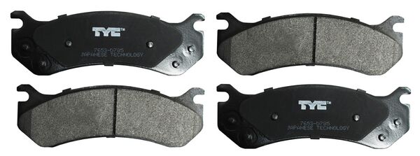 BALATA DEL CHEV PU/SUBURBAN/SILVERADO/AVALANCHE 99-07 SEMIMETALICA 2/ 4 RUEDAS JGO SUC1FEB2