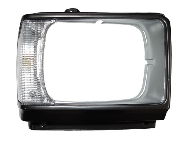 BISEL TOYOTA PU 82-83 GRIS FARO CUADRADO C/CUARTO DER 2252