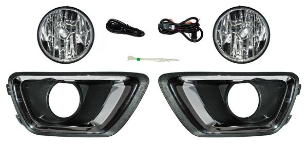 FARO NIEBLA COLORADO 16-20 C/PARRILLA FILO CROM JGO 352 624