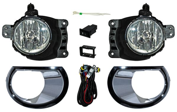 FARO NIEBLA S10 17 C/PARRILLA CROMADA JGO 352 CCC2