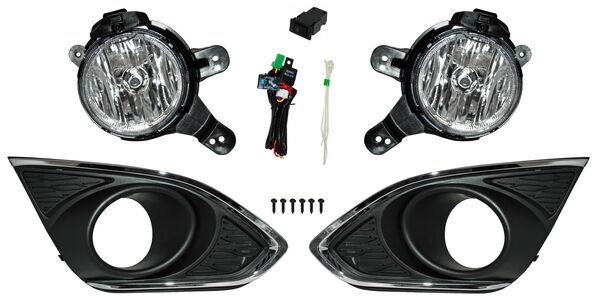 FARO NIEBLA SPARK 13-17 C/PARRILLA FILO CROM JGO 352 28707 680.10