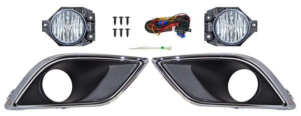 FARO NIEBLA AVEO 18-23 C/PARRILLA FILO CROM TIPO ORIG JGO 352