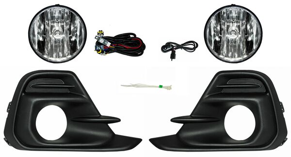 FARO NIEBLA SPARK 16-18 LINEA NUEVA C/PARRILLA S/ FILO CROM JGO 352 580.08