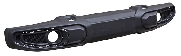 DEFENSA DEL WRANGLER 18-23 C/HOYO P/MOLD