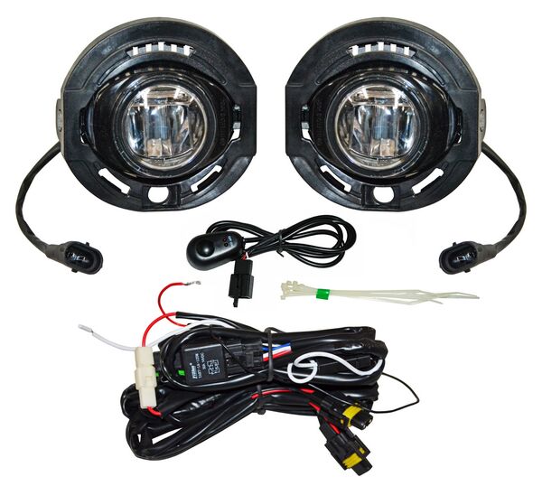 FARO NIEBLA CHRYSLER 300C 11-14/ GRAND CHEROKEE 14-16/ DURANGO 14-16/ TOWN & COUNTRY 11-16/ CHALLENGER 15-16/ AVENGER 11-14/ 200 11-14 C/BASE LEDS 352 JGO