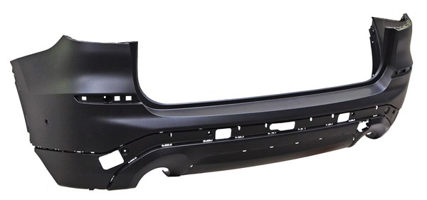 DEFENSA TRAS BMW X3 18-20 C/HOYO P/SENS P/MOLD