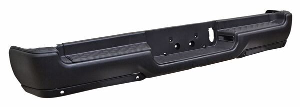 DEFENSA TRAS DODGE PU 19-23 NEGRA COMPLETA C/HOYO P/SENS (4) Q10