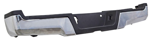 DEFENSA TRAS FORD SUPER DUTY 17-20 COMPLETA S/HOYO P/SENS CROM Q10