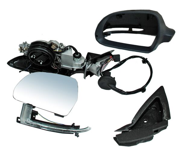 ESPEJO AUDI A3 09-13 5P ELECT AUTOABATIBLE C/DESEMP C/DIRECC P/PINT TDI/ SPORTBACK/ S/ BASE *****2 IZQ