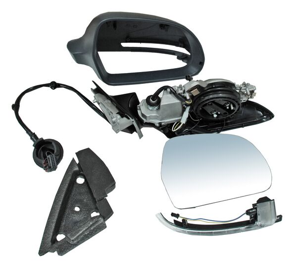 ESPEJO AUDI A3 3P 09-13 3 P ELECT E/ABATIBLE C/DESEMP C/DIRECC P/PINTAR TDI 2.0 16V QUATTRO/TDI 2.0 16V/TDI 1.9/1.6/TSI 1.2/TDI 2.0/TFSI 1.8/TDI 1.6/TFSI 1.4 *****2 IZQ