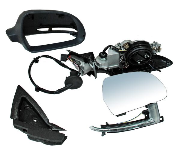 ESPEJO AUDI A3 09-13 5P ELECT AUTOABATIBLE C/DESEMP C/DIRECC P/PINT TDI/ SPORTBACK/ S/ BASE *****2 DER