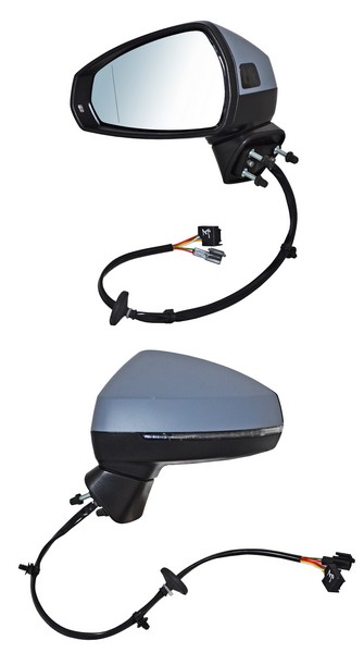 ESPEJO AUDI A3 15-20 ELECT P/PINT C/DIRECC C/DESEMP C/SENOR PUNTO CIEGO IZQ