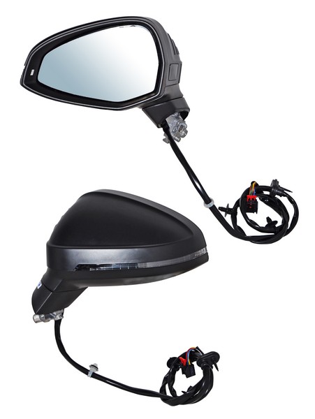 ESPEJO AUDI A4 17-19 ELECT P/PINT C/DIRECC C/DESEMP C/ SENS WARNING IZQ