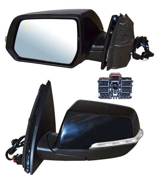 ESPEJO ACADIA 20-23 ELECT P/PINT C/DIRECC C/SENSOR PUNTO CIEGO C/DESEMP C/MEM AUTOABATIBLE 13 PINES IZQ