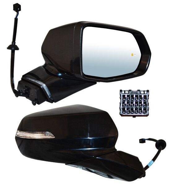 ESPEJO BLAZER 19-21 ELECT P/PINTAR C/DIRECC C/DESEMP C/SENSOR PUNTO CIEGO 7 PINES DER