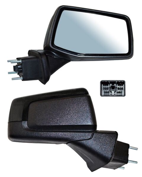 ESPEJO CHEV PU GMC SIERRA 19-23 ELECT P/PINT C/DESEMP C/SENS TEMP 7 PINES DER