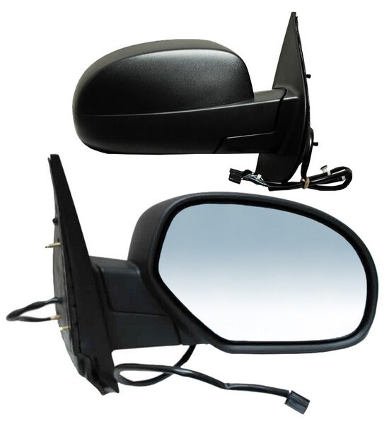 ESPEJO CHEV PU 07-13 / SUBURBAN 06-10 ELECT POROSO NEGRO C/DESEMP 5 PINES DER 980.09