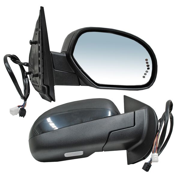 ESPEJO CHEV PU 07-13 / SUBURBAN 06-10 ELECT C/DESEMP C/DIRECC C/LUZ INF P/PINT AUTOABATIBLE LTZ/ BASE/ LS/ LT/ Z71/ DENALI/ SLE/ SLT 15 PINES DER