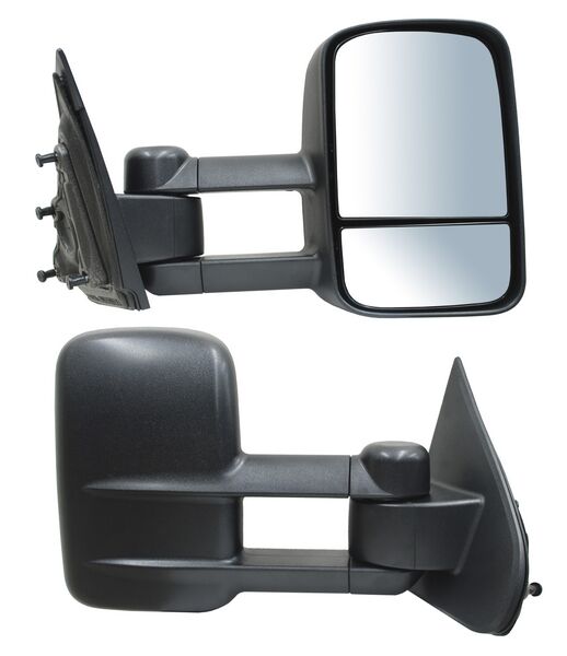 ESPEJO CHEV PU 14-18/ SIERRA S/CONT POROSO TELESCOPICO DER