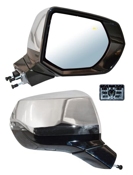 ESPEJO TAHOE / YUKON 21-23 ELECT CROM C/SENSOR PUNTO CIEGO C/DIRECC C/MEM C/LUZ INF AUTOABATIBLE C/DESEMP 14 PINES DER