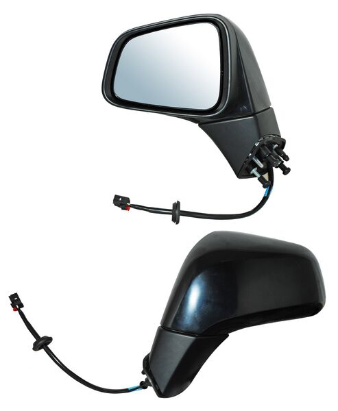 ESPEJO TRAX 17-20 ELECT P/PINT BASE NEGRA C/DESEMP 5 PINES IZQ