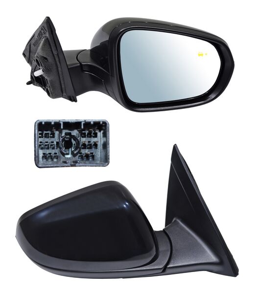 ESPEJO TRAX 24-25 ELECT P/PINT C/DESEMP C/SENSOR PUNTO CIEGO 6 PINES DER