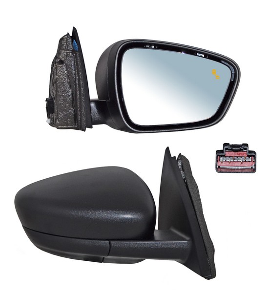 ESPEJO ESCAPE 20-22 ELECT POROSO C/SENS PUNTO CIEGO 5 PINES DER