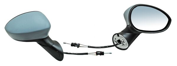 ESPEJO FIAT 500 09-15 C/CONT MAN P/PINT BBBB. DER