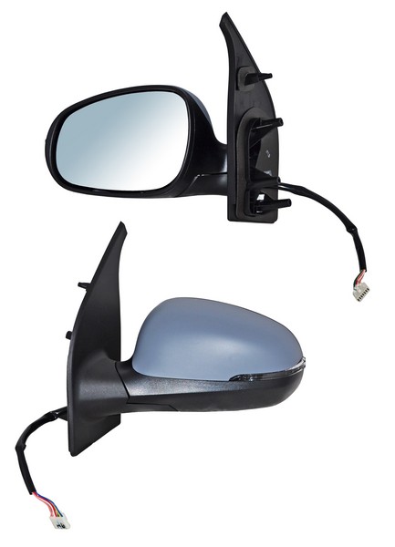 ESPEJO FIAT MOBI 17-20 ELECT P/PINT C/DIRECC 7 PINES IZQ