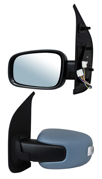 ESPEJO FIAT UNO 17-20 ELECT C/SENS C/DIRECC P/PINT C/MEM 11 PINES IZQ