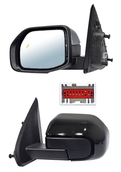 ESPEJO MAVERICK 22-23 ELECCT P/PINT C/SENSOR PUNTO CIEGO C/DESEMP 7 PINES IZQ