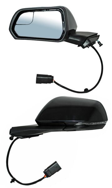 ESPEJO MUSTANG COUPE / CONVERTIBLE 15-22 ELECT P/PINT C/PUNTO CIEGO C/DIRECC MTP 5 PINES IZQ