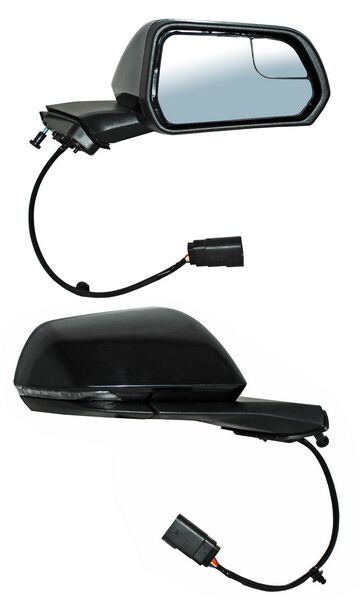 ESPEJO MUSTANG COUPE / CONVERTIBLE 15-22 ELECT P/PINT C/PUNTO CIEGO C/DIRECC MTP 5 PINES DER