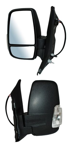 ESPEJO TRANSIT 15-17 ELECT C/DESEMP C/DIRECC BLANCA POROSO AUTOABATIBLE 8 PINES BBBB IZQ