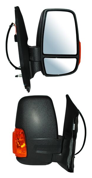 ESPEJO TRANSIT 14-17 ELECT POROSO C/DIRECC AMBAR C/DESEMP 6 PINES CCCC DER