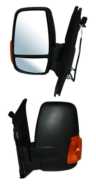 ESPEJO TRANSIT 15-17 S/CONT C/DIRECC AMBAR POROSO 2 PINES BBB3 IZQ