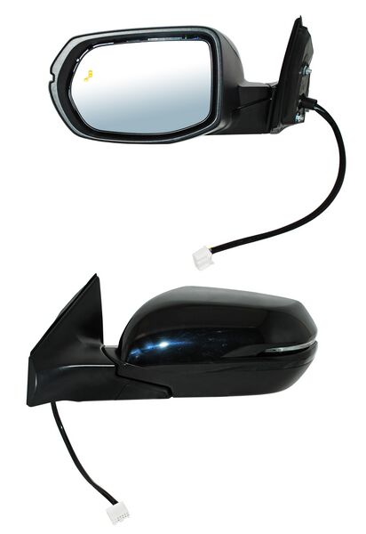 ESPEJO CRV 17-22 ELECT C/DIRECC C/SENS PUNTO CIEGO P/PINT 9 PINES IZQ