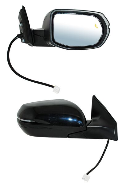 ESPEJO CRV 17-22 ELECT C/DIRECC C/SENS PUNTO CIEGO P/PINT 9 PINES DER