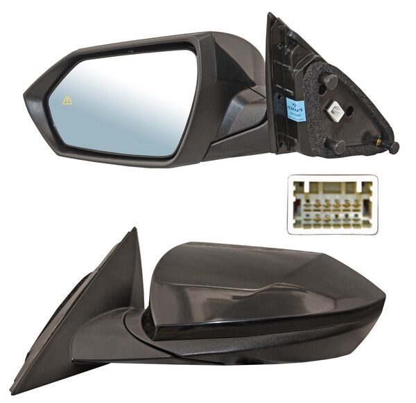 ESPEJO ELANTRA 21-23 ELECT P/PINT C/DESEMP C/SENSOR PUNTO CIEGO 7 PINES IZQ